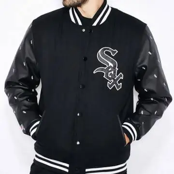 Men's White Sox Letterman...