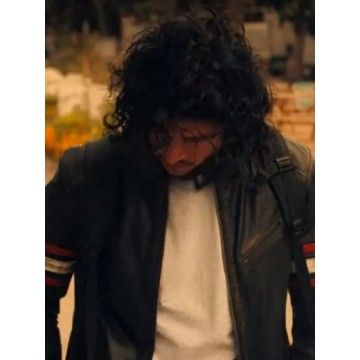 Black Mirror Season 6 Danny Ramirez High Quality Real Leather Jacket 2023