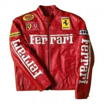 Bell Ferrari Red Leather...