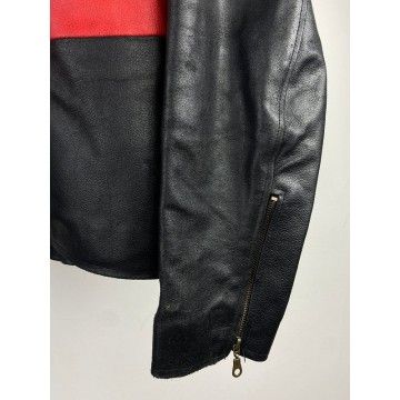 Ferrari 90s Leather Motorbike Jacket