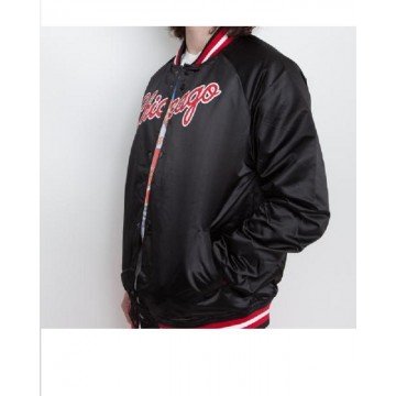 Mens Chicago Black Sain Jacket