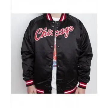 Mens Chicago Black Sain Jacket