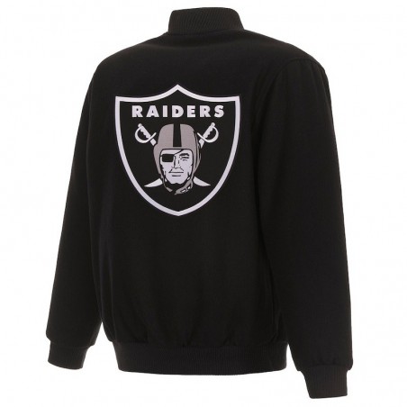 Mens Oakland Black Wool Jacket