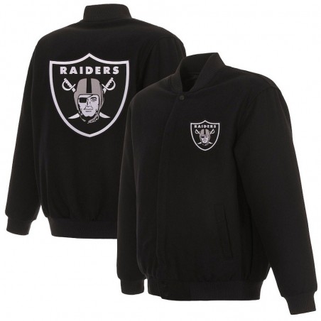 Mens Oakland Black Wool Jacket