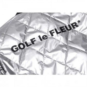 Golf Le Fleur Silver Jacket Golf Le Fleur Silver Jacket