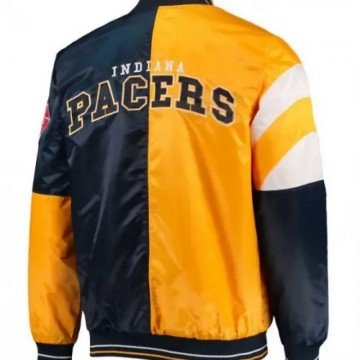 Indiana Pacers Satin Jacket