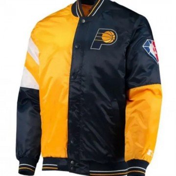 Indiana Pacers Satin Jacket