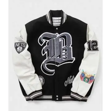 Brooklyn Nets 12 Black Wool...