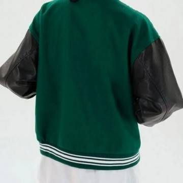 Skeleton Bad To The Bone Green Jacket