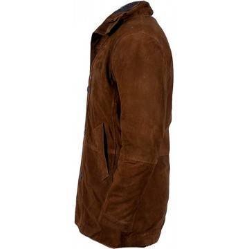 Longmire Walt Mysteries Robert Sheriff Taylor Coat Brown Suede Leather Jacket Longmire Walt Mysteries Robert Sheriff Taylor Coat Brown Suede Leather Jacket