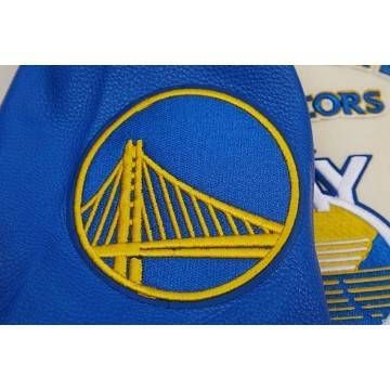 Golden State Warriors Retro Classic Off White Wool Varsity Jacket Golden State Warriors Retro Classic Off White Wool Varsity Jacket