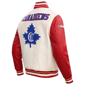 Mens NHL Montreal Canadiens Retro Classic Varsity Jacket