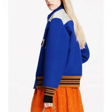 Cashgora LV Varsity Blue Jacket Cashgora LV Varsity Blue Jacket