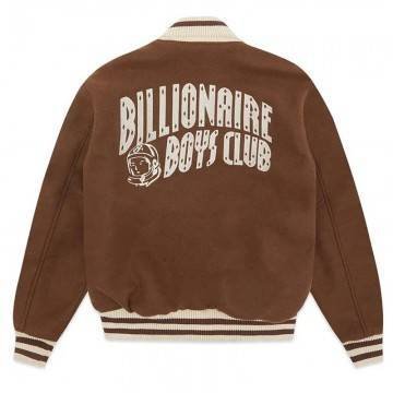 Billionaire Boys Club Astro Brown Varsity Wool Jacket Billionaire Boys Club Astro Brown Varsity Wool Jacket