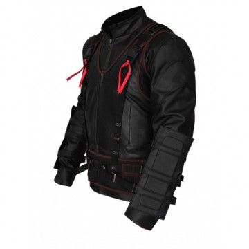 The Dark Knight Rises Tom Hardy Bane Leather Jacket Vest