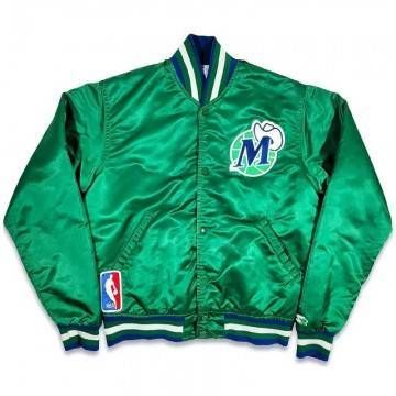 80’s Dallas Mavericks Green...