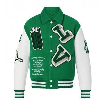 Mens Green LV Varsity...
