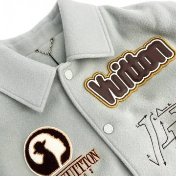 LV Aqua Varsity Jacket