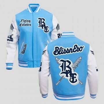 Mens Blue BnE Letterman...