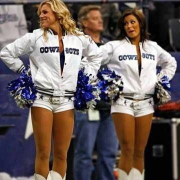 Cowboys Cheerleaders White...