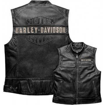 Harley Davidson Vest Passing Link WWF Bill Goldberg Harley Davidson Vest Passing Link WWF Bill Goldberg