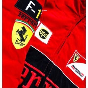 Ferrari Vintage Red Racing Jacket