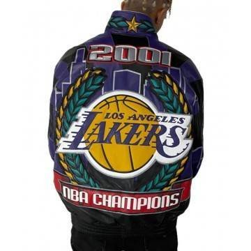 Los Angeles Lakers Leather Jacket