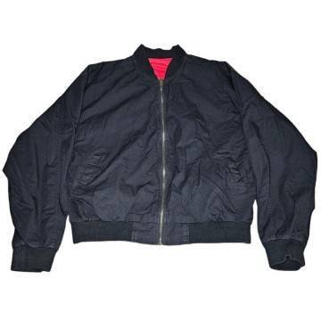 Vintage 90s Marlboro Logo Reversible Bomber Jacket