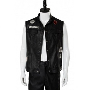 Deacon St. John Days Gone Leather Vest