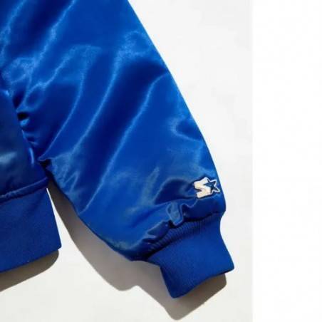 Giants New York Blue Satin Jacket