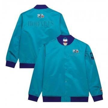 Charlotte Hornets OG 3.0 Lightweight Teal Satin Jacket