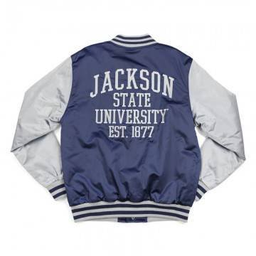 Jackson State Navy and Light Gray Jacket
