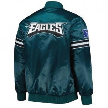 Philadelphia Eagles The Pick and Roll Satin Jacket