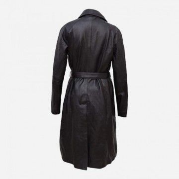 Fantastic Beasts : The Crimes Of Grindelwald Tina Goldstein Black Leather Coat Fantastic Beasts : The Crimes Of Grindelwald Tina Goldstein Black Leather Coat