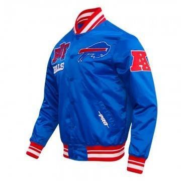 Buffalo Bills Mashup Classic Rib Satin Jacket