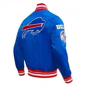 Buffalo Bills Mashup Classic Rib Satin Jacket