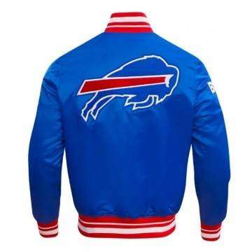 Buffalo Bills Mashup Classic Rib Satin Jacket