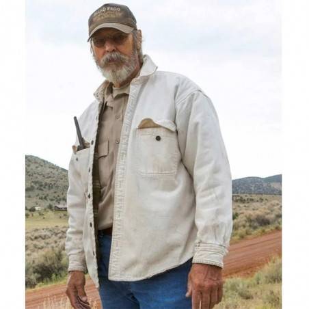 Classic Duane Ollinger White Cotton Jacket