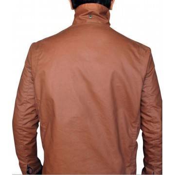 Arrow Season 2 Oliver Queen Brown Cotton Jacket