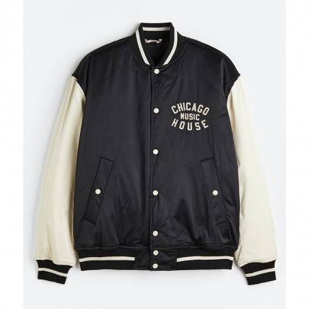 Classic Chicago House Music Baseball Jacket