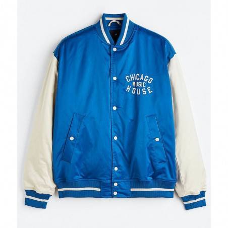 Classic Chicago House Music Baseball Jacket