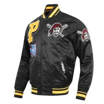 Pittsburgh Pirates Mashup Classic Rib Satin Jacket