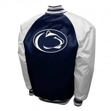 Penn State Nittany Lions Navy Satin Jacket