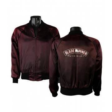 Blade Runner Crew 1982 Bomber Maroon Jacket Blade Runner Crew 1982 Bomber Maroon Jacket