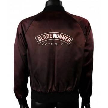Blade Runner Crew 1982 Bomber Maroon Jacket Blade Runner Crew 1982 Bomber Maroon Jacket