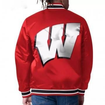 Wisconsin Badgers G-III Satin Jacket
