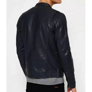 Peter Gadiot Queen of the South Leather Jacket