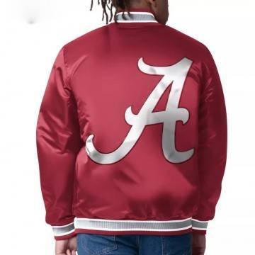 Alabama Crimson Tide G-III Maroon Satin Jacket