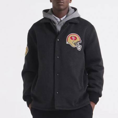 Classic San Francisco 49ers Wool Jacket