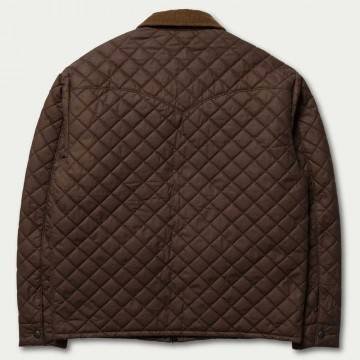 Kevin Costner Yellowstone Season 4 Brown Quilted Jacket